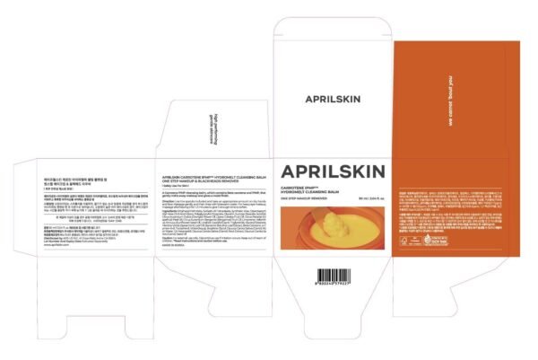 aprilskin carrotene ipmp hydromelt cleansing balm