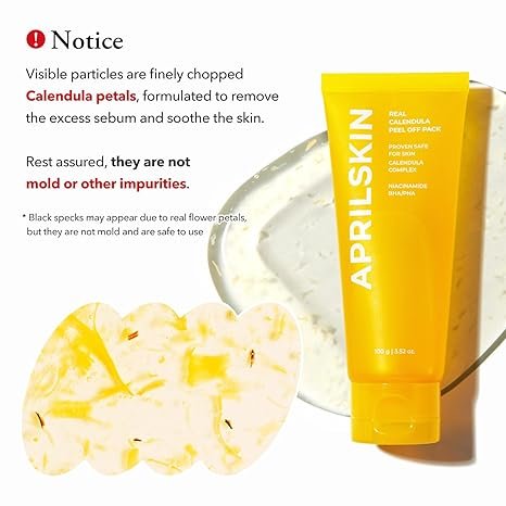 aprilskin calendula flower infused facial peel off mask aprilskin calendula flower infused facial peel off mask