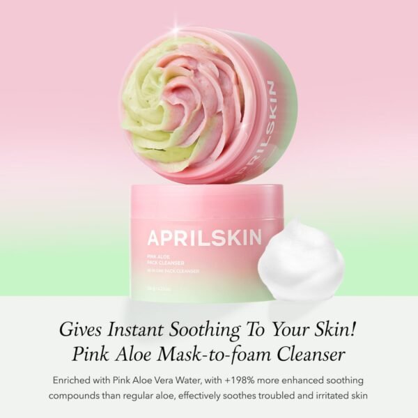 aprilskin pink aloe facial polish cleanser