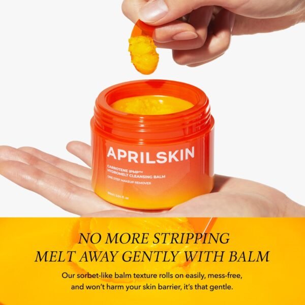 aprilskin carrotene ipmp hydromelt cleansing balm
