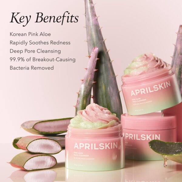 aprilskin pink aloe facial polish cleanser