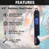 digital meat thermometer Instant Read digital meat thermometer Instant Read