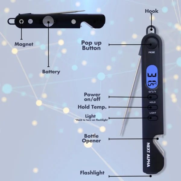 digital meat thermometer Instant Read digital meat thermometer Instant Read